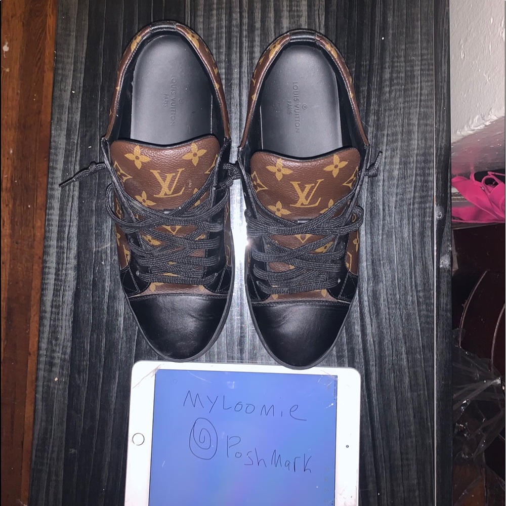 - Louis Vuitton MATCH-UP SNEAKER in brown